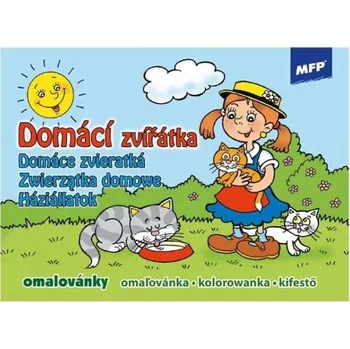 omalovánky Omalovánky MFP Domácí zvířátka
