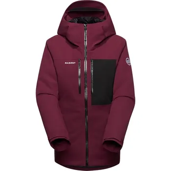 Mammut Stoney HS Thermo Hooded Jacket Women Velikost: M / Barva: 3808 vin-black