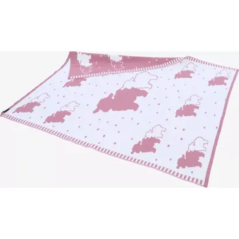 Dětská deka Dětská merino deka Ovečka růžová