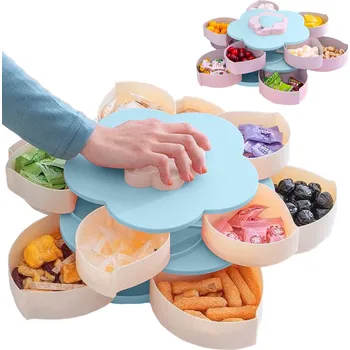 Šperkovnice VERK GROUP 2v1 rotující nádoba na organizér šperků s cukrovinkami