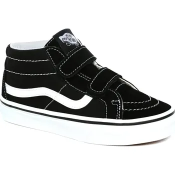 Chlapecká obuv tenisky VANS UY SK8-MID REISSUE V BLACK/TRUE WHITE - 30,5