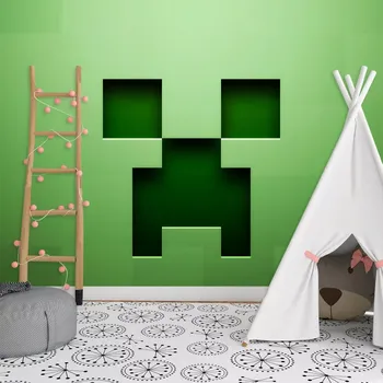 Tapeta Sablio Tapeta Green Blocks - 208x125 cm