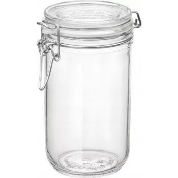 Sklenice Zavařovací Sklenice Bormioli Rocco skleněná s víčkem 0,75l
