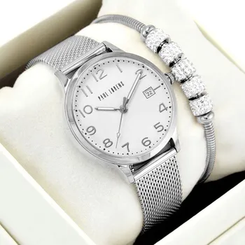 Hodinky Dámské hodinky Paul Lorens STELLA SR Dárková sada s náramkem