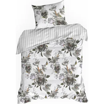 Povlečení Povlečení 140x200 2dílné bavlněný satén měkké oboustranné SPRING