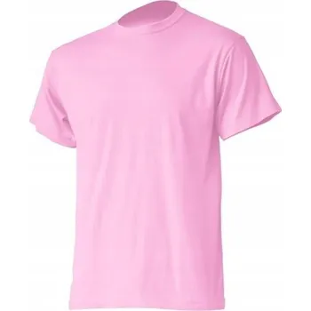 Pánská móda PÁNSKÉ PRÉMIOVÉ tričko 190g JHK TSRA-190 světle růžové balení vel. XL