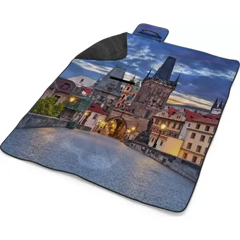 deka Sablio Plážová deka Karlův most: 200x140 cm