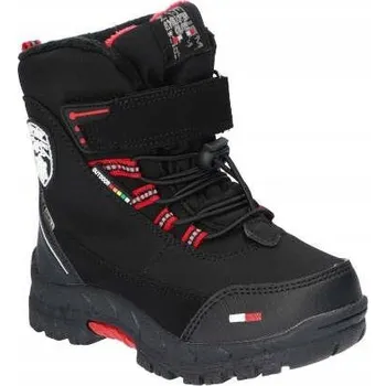 Chlapecké sněhule Sněhule American Club Black/Blue SOFTSHELL vel. 28