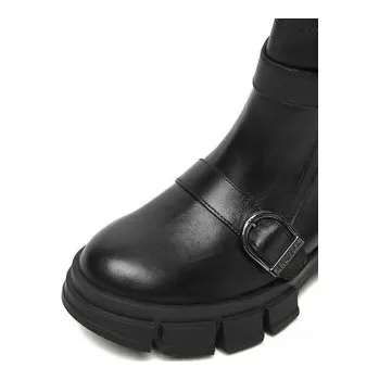 Pracovní obuv Badura dětské boty z přírodní kůže, velikost 37