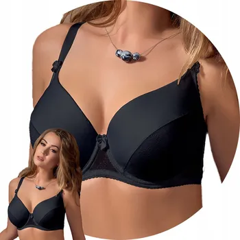 Podprsenka Vyztužená podprsenka Vb-231 Vena černá 80D