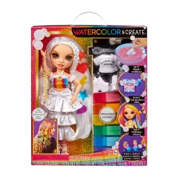 Panenka Rainbow High WaterColor panenka - hnědé oči TV