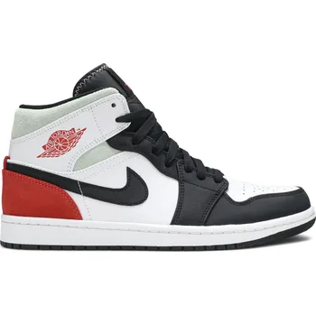 Pánské tenisky Air Jordan 1 Mid SE 'Red Black Toe' Velikost: 44.5