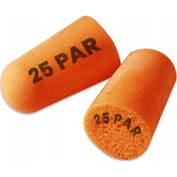 Špunty do uší 1100 3M zátky protihlukové vložky - 25 párů + NÁLEPKA