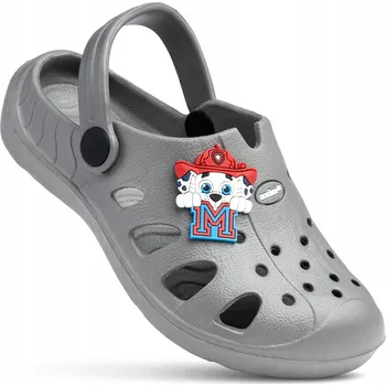 Chlapecké pantofle Axim dětské pantofle/pantofle, pěnové, šedé, velikost 33