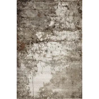 Koberec KOBEREC ŠEDÝ MODERNÍ VZHLED TYNKU/MRAMORU DO OBÝVACÍHO POKOJE MĚKOUČKÝ PONTE 60x100 cm