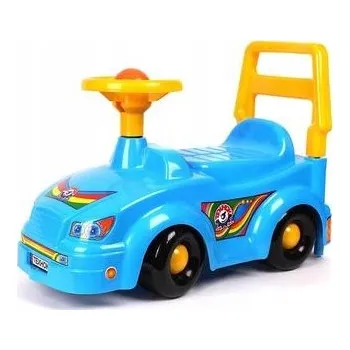 Odrážedlo AUTO ODRÁŽEDLO 2483 MODRÉ ZVUK KLAKSONU