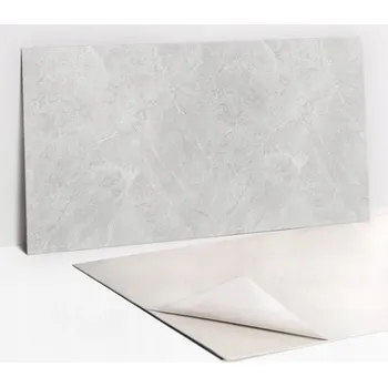 Stavební materiál Vinylový obklad PVC na stěnu samolepicí dekor Kámen mramor 100x50 cm