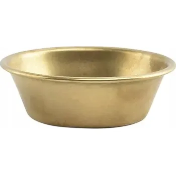 FINE 2 DINE Miska, kov, výška: 25 mm, ø: 70 mm, zlatá (12 ks)