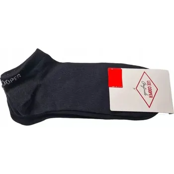 Pánské ponožky PONOŽKY 3 PÁRY LEE COOPER ČERNÉ 35-38 ČERNÉ