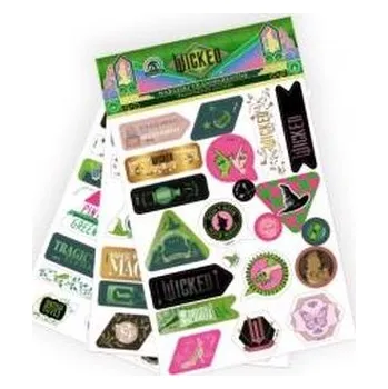 Set školních potřeb Naklejki ozdobne Wicked
