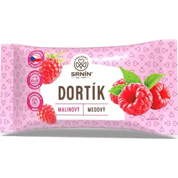 REJ Food Dortík malinový medový 60g