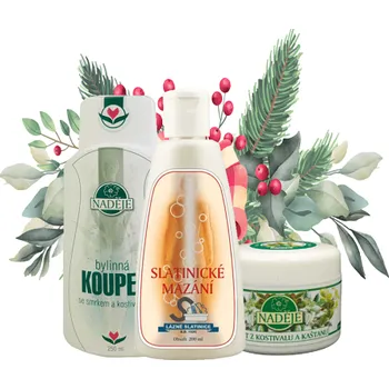 Dárková krabička Naděje - Vánoční krabička - Velká vánoční krabička na klouby a pohybový aparát VB12 500 ml