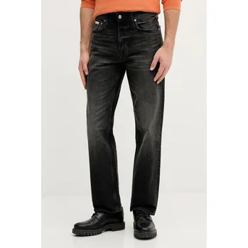 Pánská móda Džíny Calvin Klein Jeans LV04RE722G černá 99J, vel. 33/34