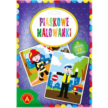 omalovánky Pískové obrázky Alexander Policista a Hasič 2093