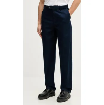 Bavlněné kalhoty Tommy Hilfiger MW0MW41914 námořnická modř 59X, vel. 34/32