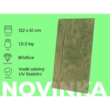 Obklad Kamenná dýha, Rain Forest 122x61 cm