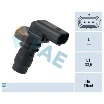 Čidlo automobilu Snímač, poloha vačkového hřídele FAE 79367