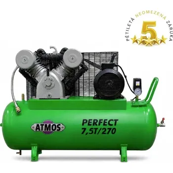 Kompresor ATMOS PERFECT 7,5T/270 PÍSTOVÝ KOMPRESOR 400 V