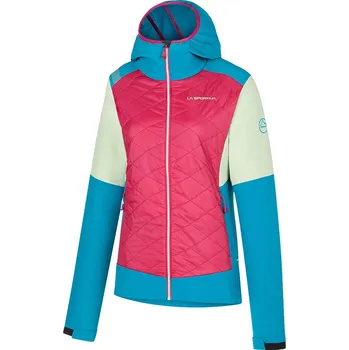 La Sportiva Kap Hybrid Hoody Women Velikost: S / Barva: Cerise/Crystal