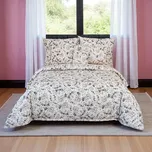 Kvalitex Povlečení 5D 140x200 + 70x90cm TŘEŠŇOVÝ KVĚT