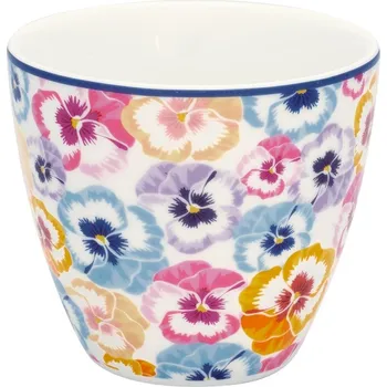 Porcelánový hrnek na latté Anine Pink 9x10