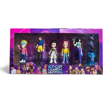 Figurka K-Pop Deamon Hunters (sada 7 figurek) TYP 2