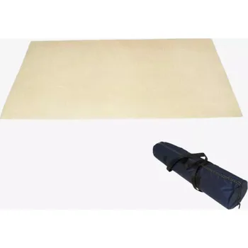 podložka na cvičení Podložka z ovčí vlny JOGA 170x80 na cvičení