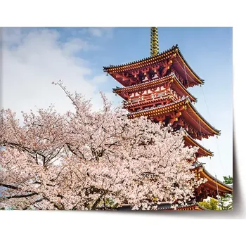 Plakát Sablio Plakát Čínská věžička - 60x40 cm