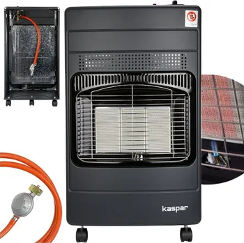 Topidlo Plynový ohřívač Kaspar 4200 W černý 415 x 720 mm