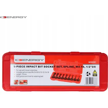 Vrták Sada Energy nářadí NE00281