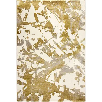 Koberec Breno Kusový koberec JOY 47128/GC700, 60x120 cm, Vícebarevné/Žlutá