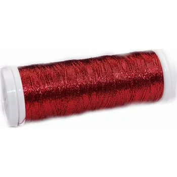 Nit Nitě pro šicí stroje a ruční šití, polyesterové, červené 1 ks