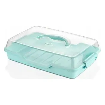 Dóza na potraviny Dóza na dort Net-Pol, vícebarevná, plast, vhodná do myčky nádobí