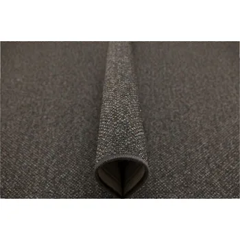 Koberec KOBEREC SMYČKOVÝ ANTRACIT ODOLNÝ DO KANCELÁŘE NA CHODBU JUMBO 300x300 cm