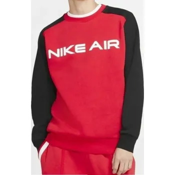 Pánská mikina PÁNSKÁ MIKINA RL NIKE bavlněná červená, mládežnická, sportovní, módní