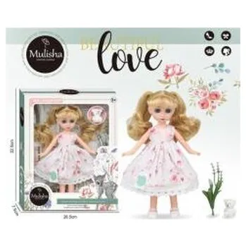 Panenka Lalka 30cm z misiem