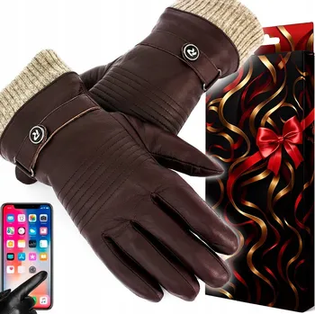 Rukavice Pánské REVERSE kožené rukavice s manžetou Reverse , vel S