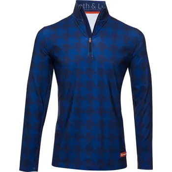 Pánský svetr GARETH & LUCAS Pánská lyžařská mikina Thirty-Three GARETH & LUCAS L MODRÁ|ŠEDÁ