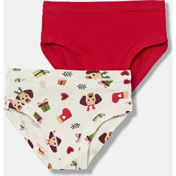 Chlapecké spodní prádlo Dětské slipy United Colors of Benetton 2-pack červená barva, 35CL0S00Z 35CL0S00Z.G.Season.9BYA 33X, vel. 160