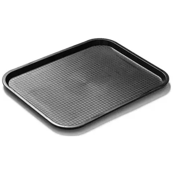 Tác na rychlé občerstvení černý 45x35 cm | FORGAST FG12533